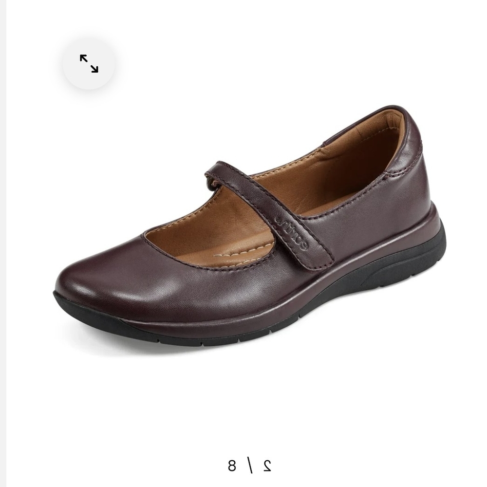 Earth Women's Burgundy Shoes Size 9W